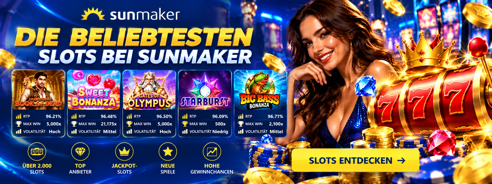 Sunmaker Automatenspiele & Softwareanbieter